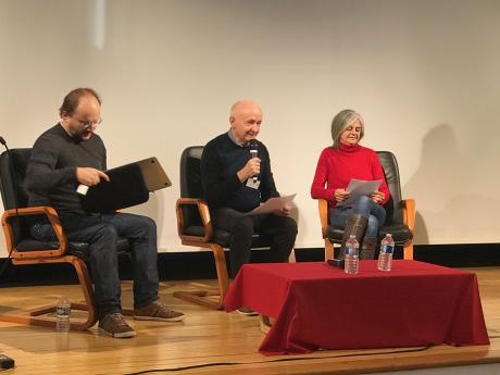 Yann Cantin, Jean-François Dutheil et Luizette Carliez